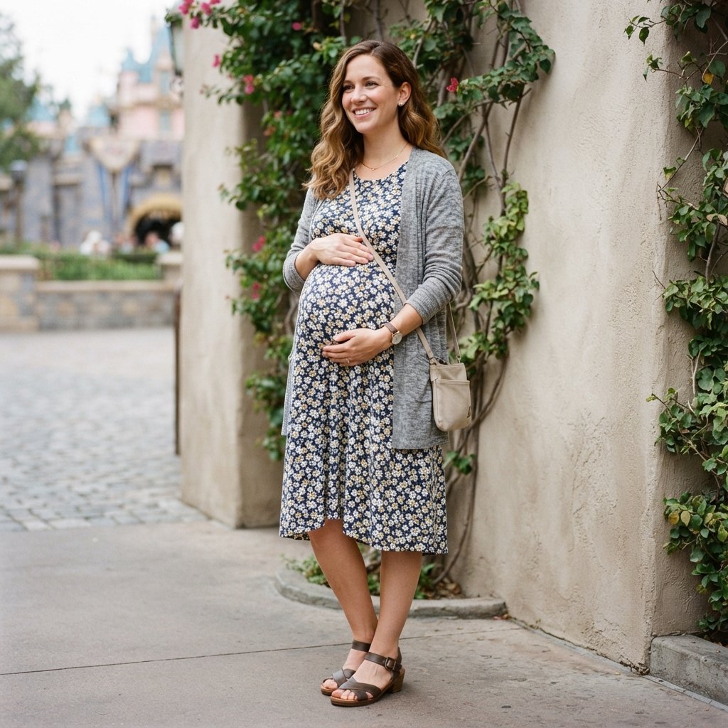 Disneyland Outfit Ideas for Pregnant Guests