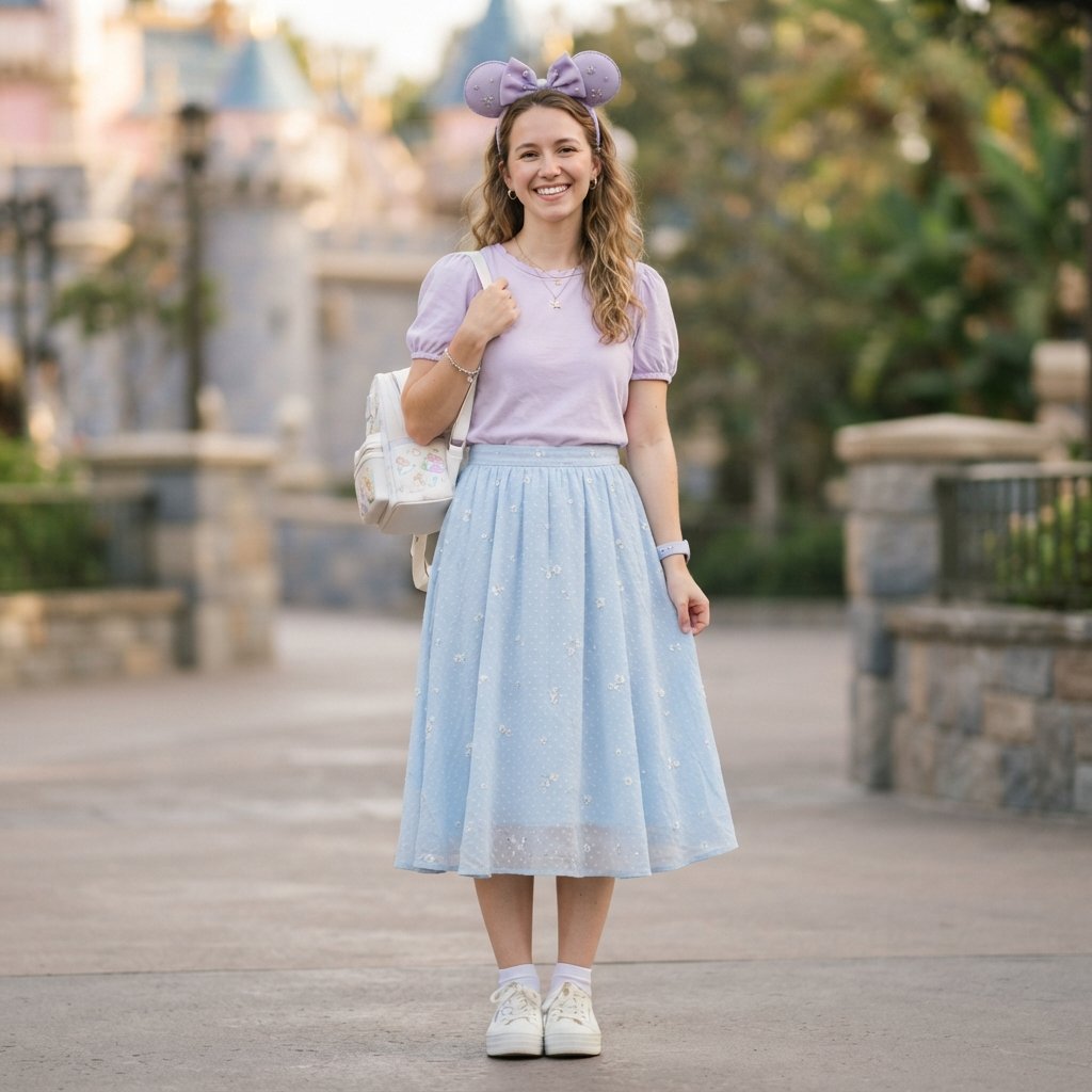 Pastel Disneyland Outfit Ideas