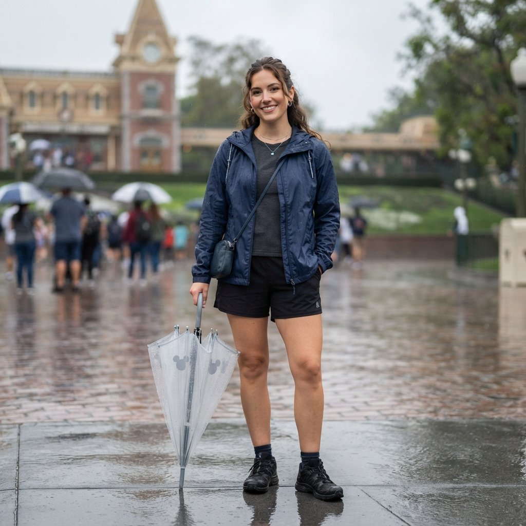 Rainy Day Disneyland Outfit Ideas