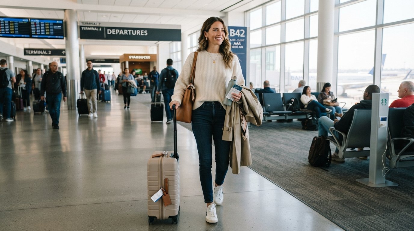 30 Airport Outfits Ideas for Every Kind of Traveler 1 Airport Outfits