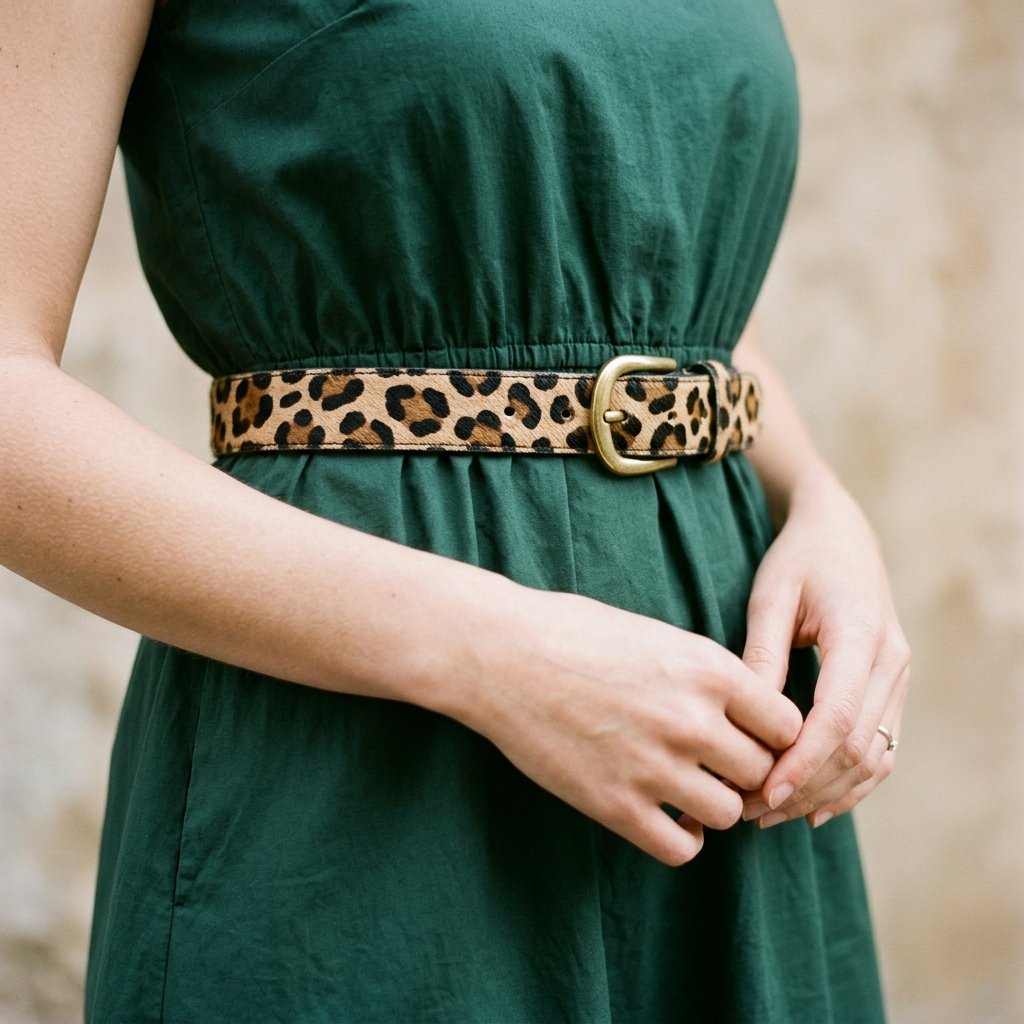 Animal Print Outfits Belt Ideas