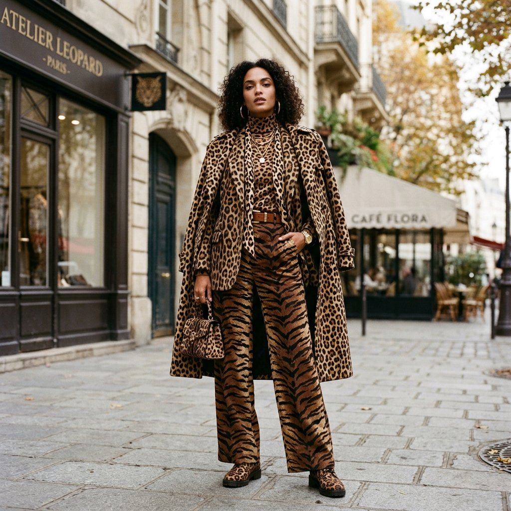 Animal Print Layering Ideas