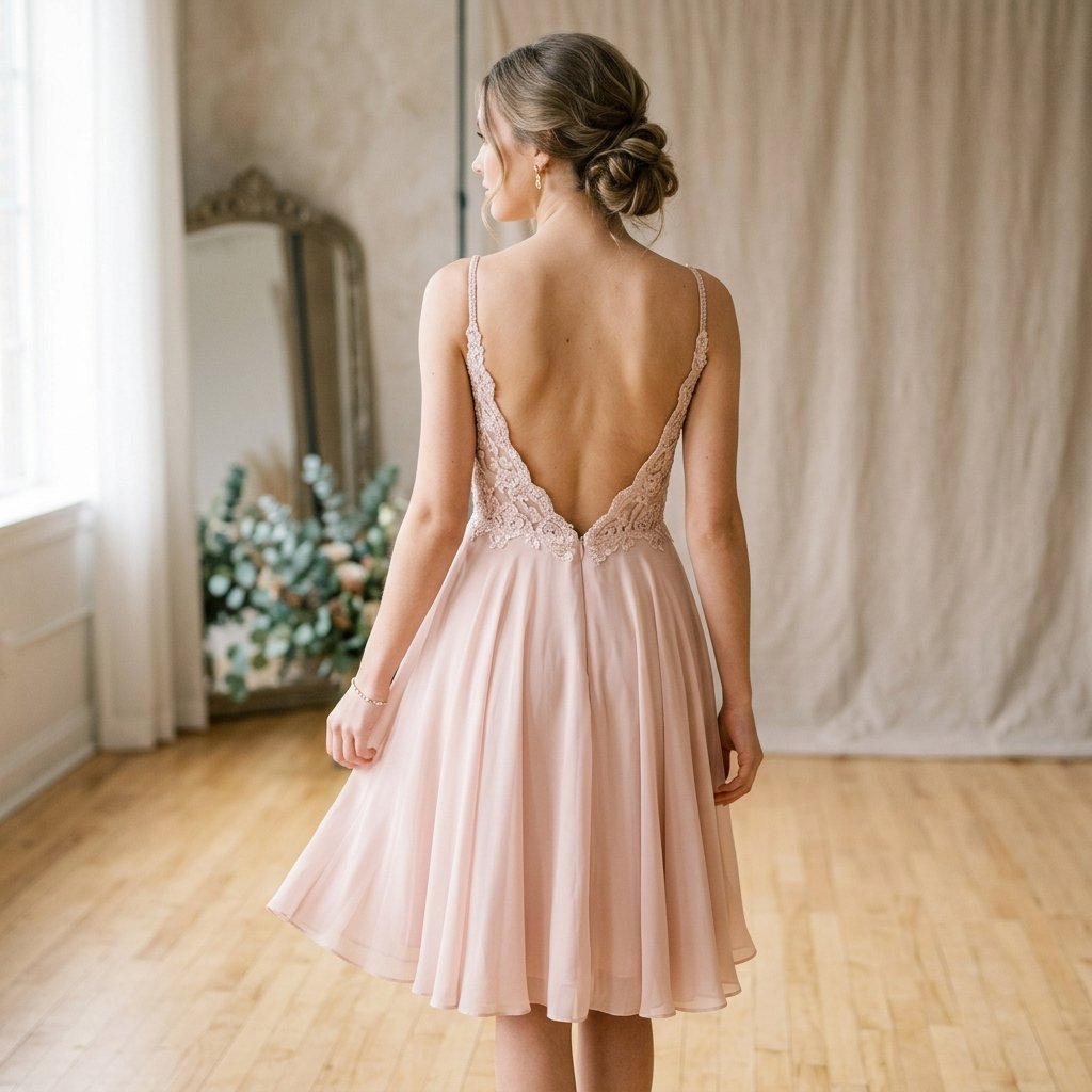 Backless Hoco Dress 