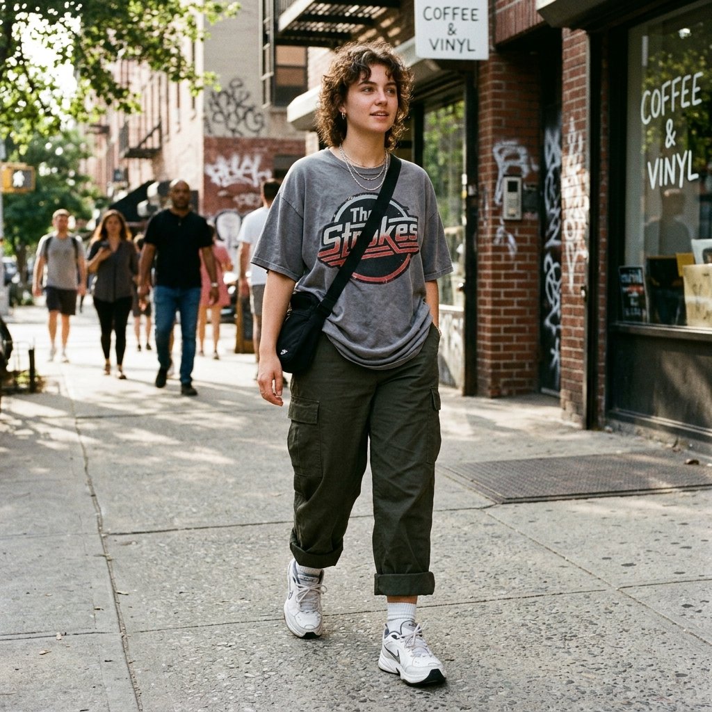 32 Best Baggy Pants Outfit Ideas for Every Vibe & Season 8 Baggy Pants and Sneakers Outfit Ideas