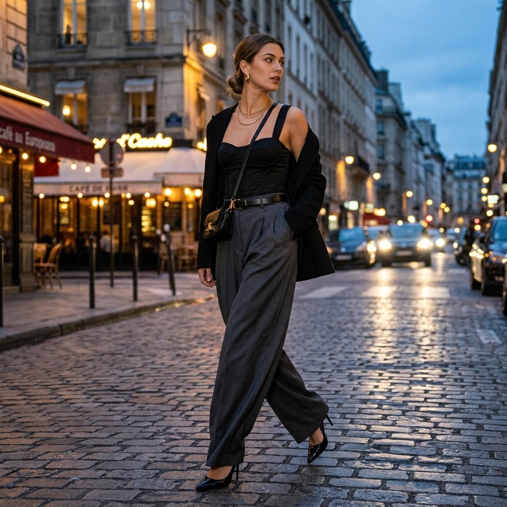 32 Best Baggy Pants Outfit Ideas for Every Vibe & Season 9 Baggy Pants and Heels Outfit Ideas