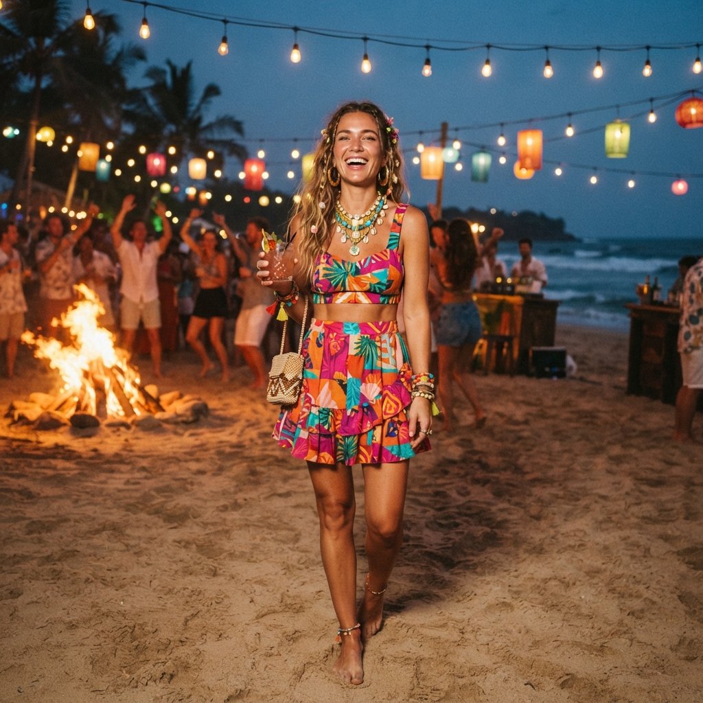 Beach Party Outfit Idea