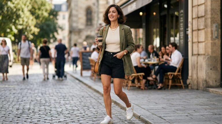Black Shorts Outfits: 33 Ways to Wear the Look 35 black shorts outfits