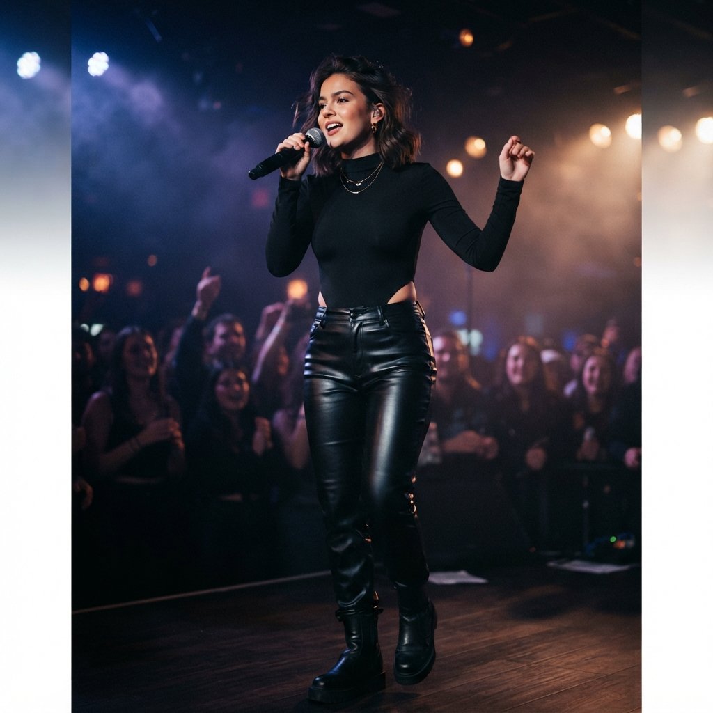 Concert Bodysuit Outfit Idea