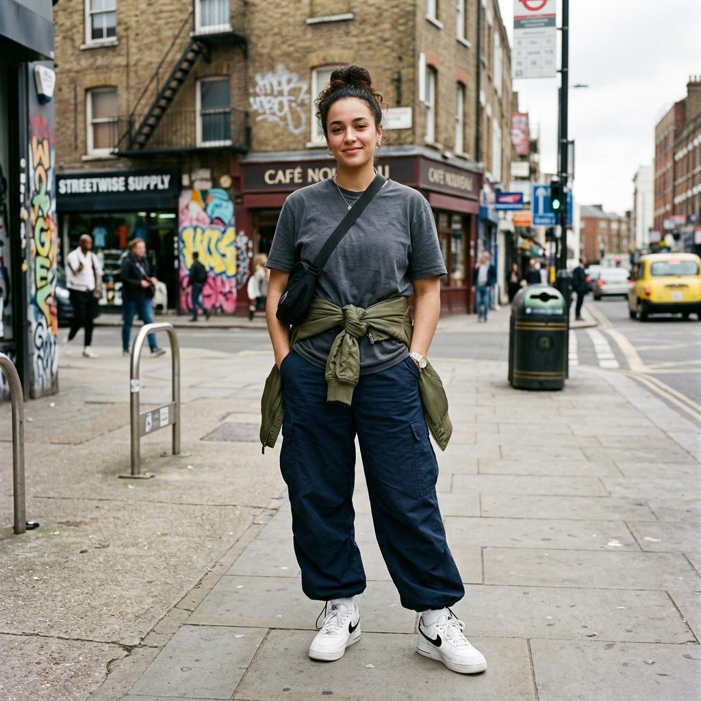 32 Best Baggy Pants Outfit Ideas for Every Vibe & Season 32 Baggy Pants and Bomber Jacket Outfit Ideas