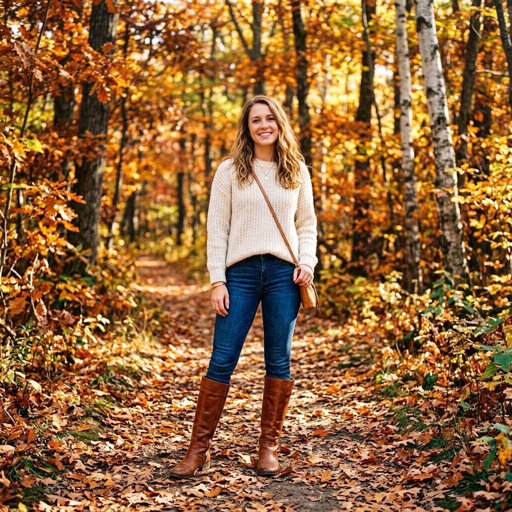 Brown Boots Outfit Ideas