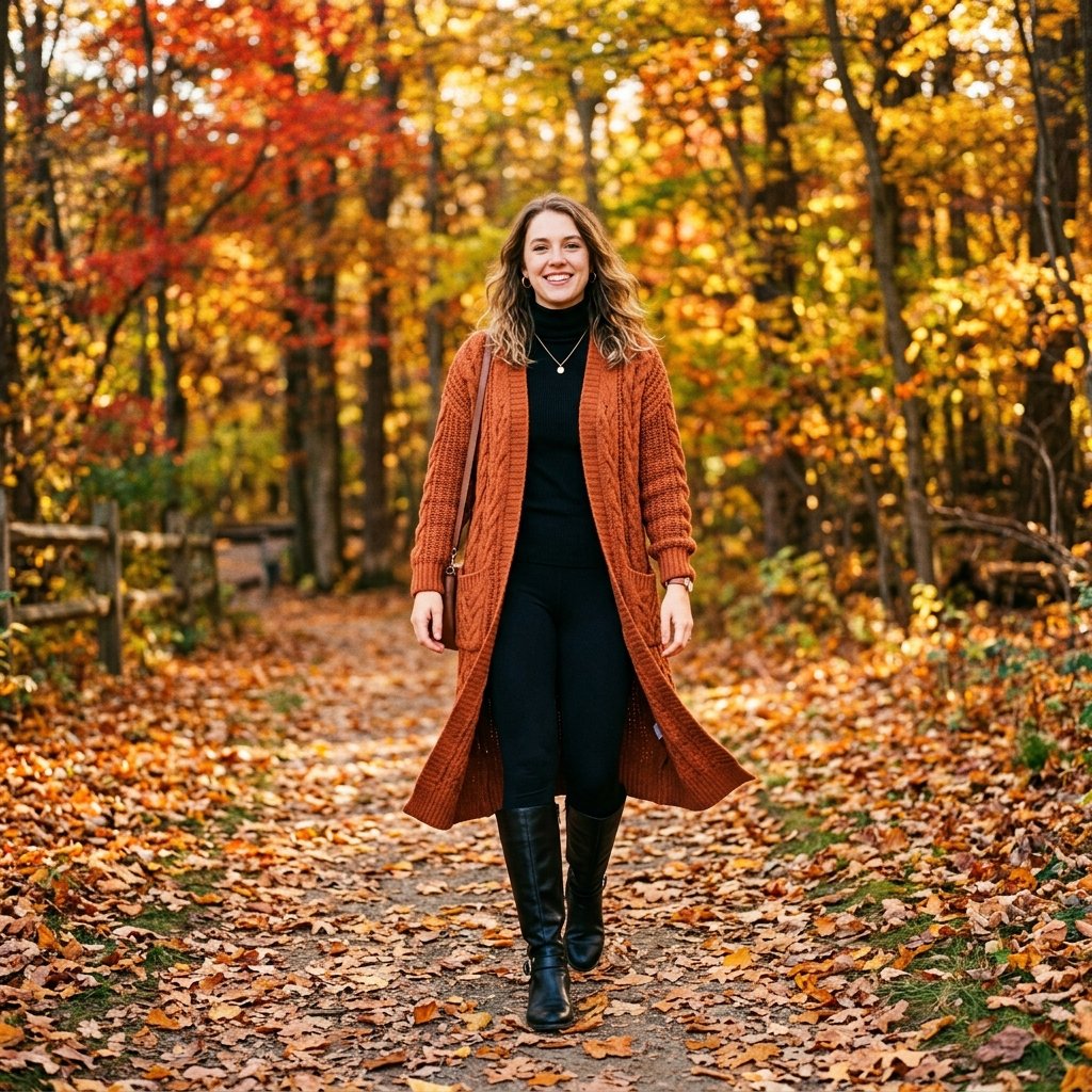 Boots with Cardigan Ideas
