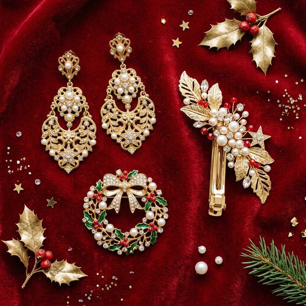 Christmas Outfit Ideas with Accessories