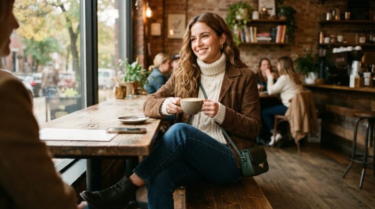 30 Coffee Date Outfit Ideas for Every Style and Season 37 Coffee Date Outfit