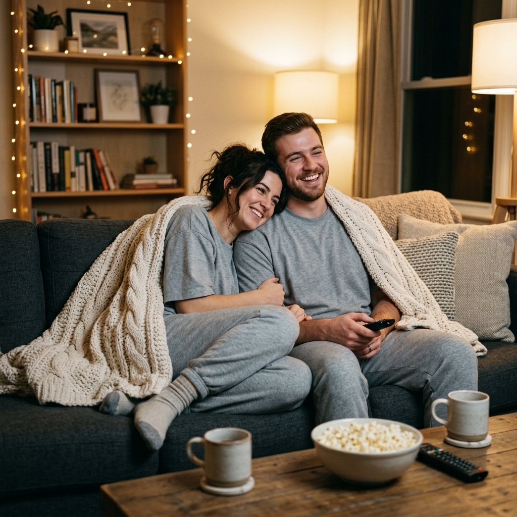 Couple Outfits Ideas for Movie Night