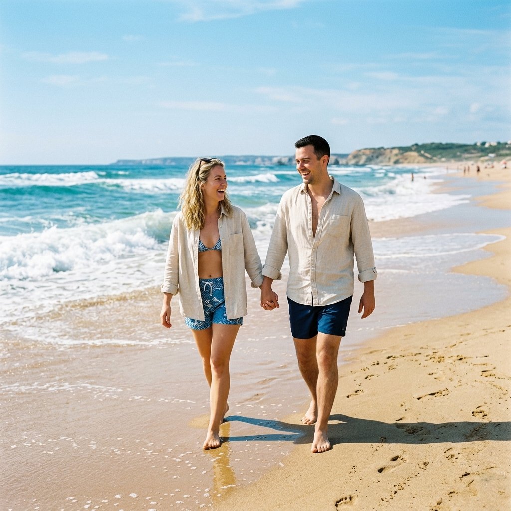 Matching Couple Outfits Ideas for Beach Vacations