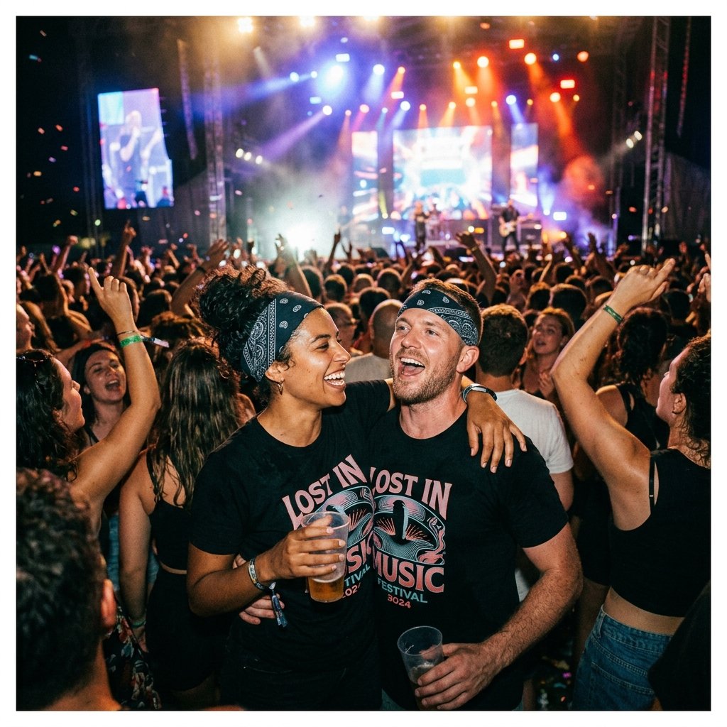 Matching Couple Outfits Ideas for Concerts