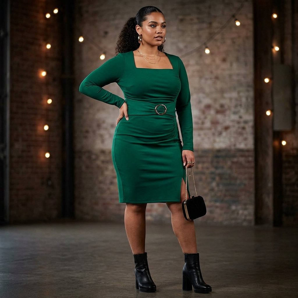 Curvy Body Hoco Dress