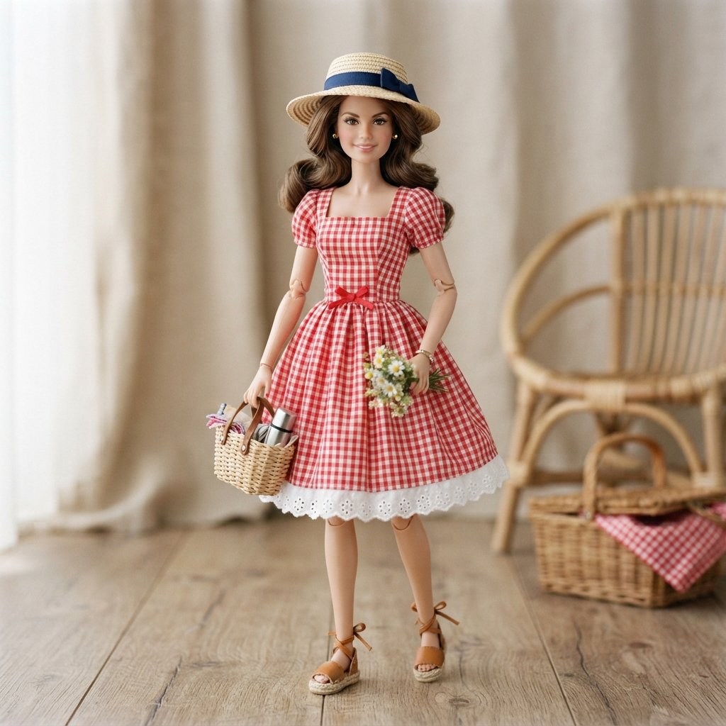 Summer Picnic Barbie Outfit Ideas