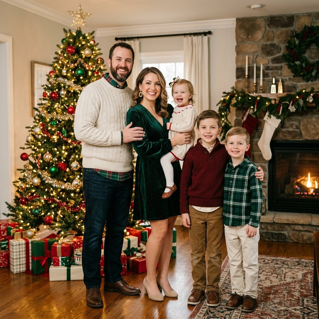 Christmas Family Photo Outfit Ideas
