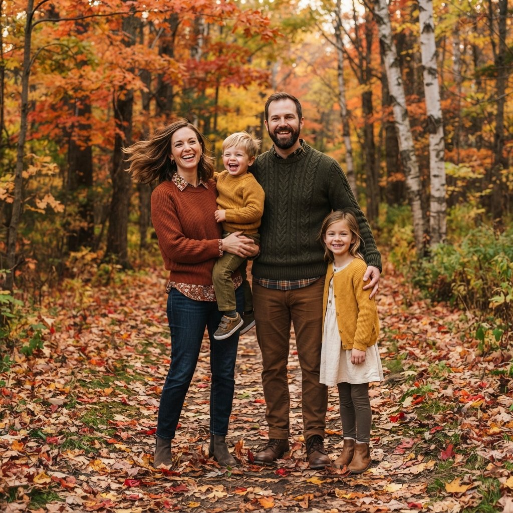 Fall Family Photo Outfit Idea