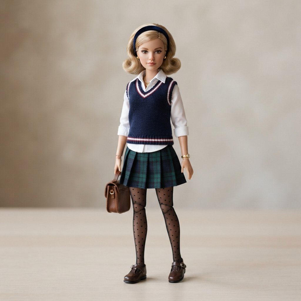 Preppy Style Barbie Outfit Ideas