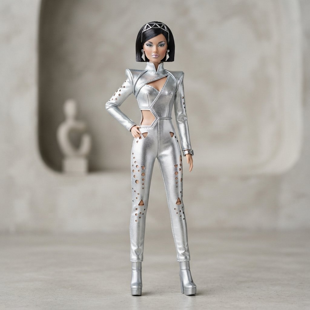 Space Age Retro Barbie Outfit Ideas
