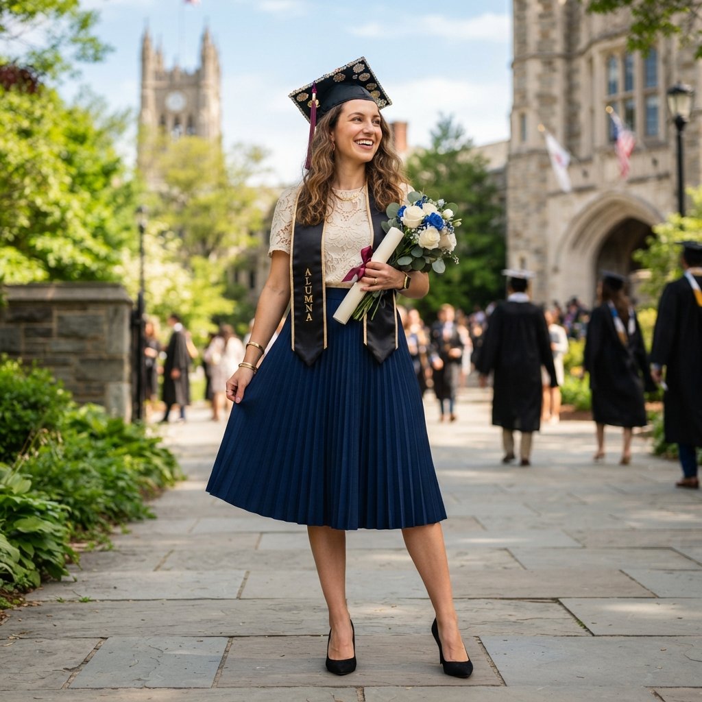 Graduation Outfit Ideas With Skirts
