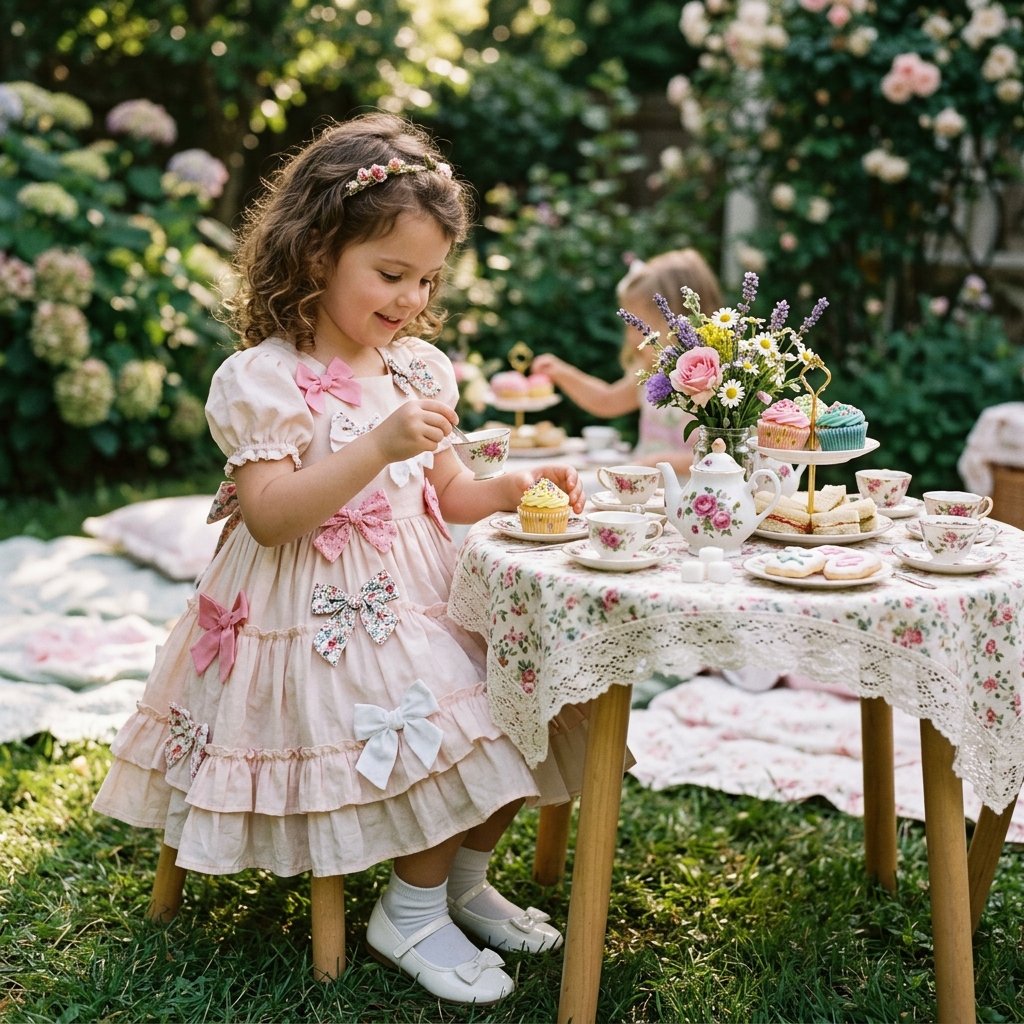 Kids Tea Party Looks Ideas