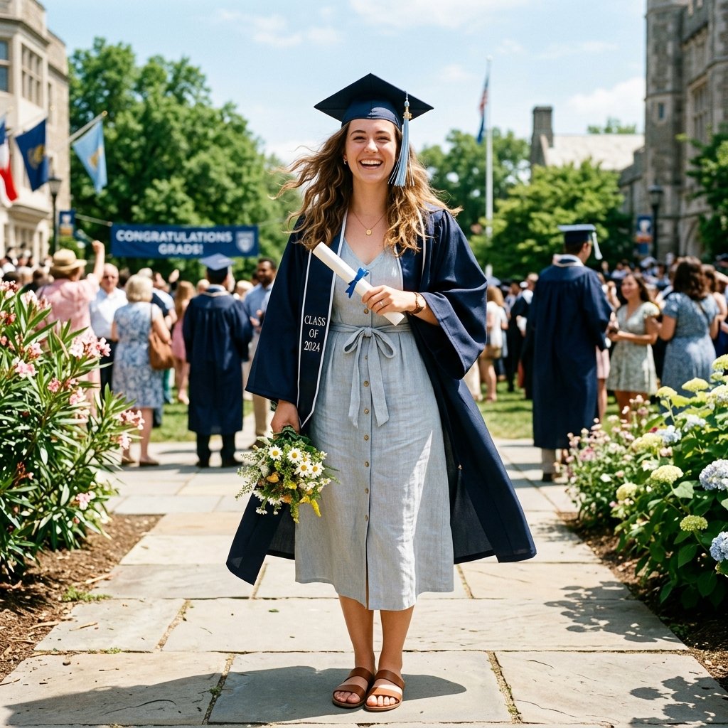 Graduation Outfit Ideas for Hot Weather