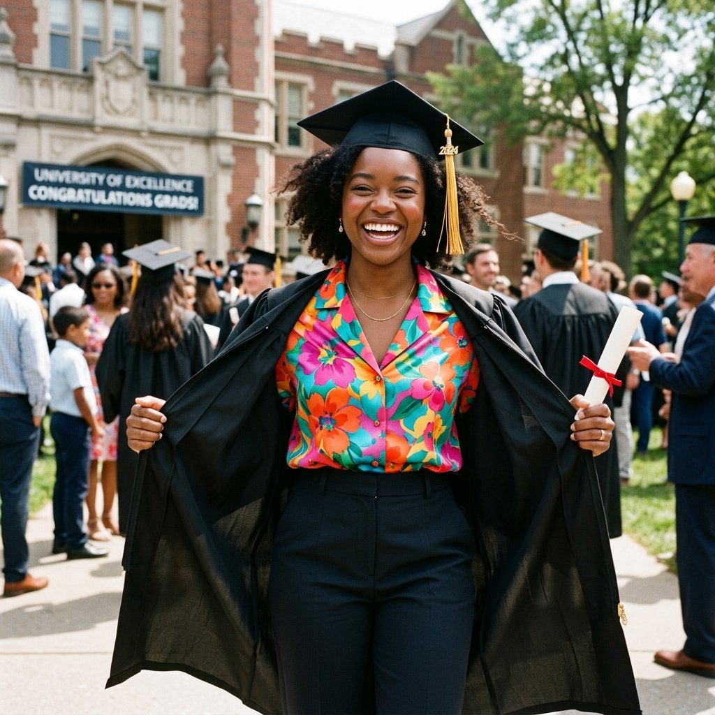 Graduation Outfit Ideas Under the Gown