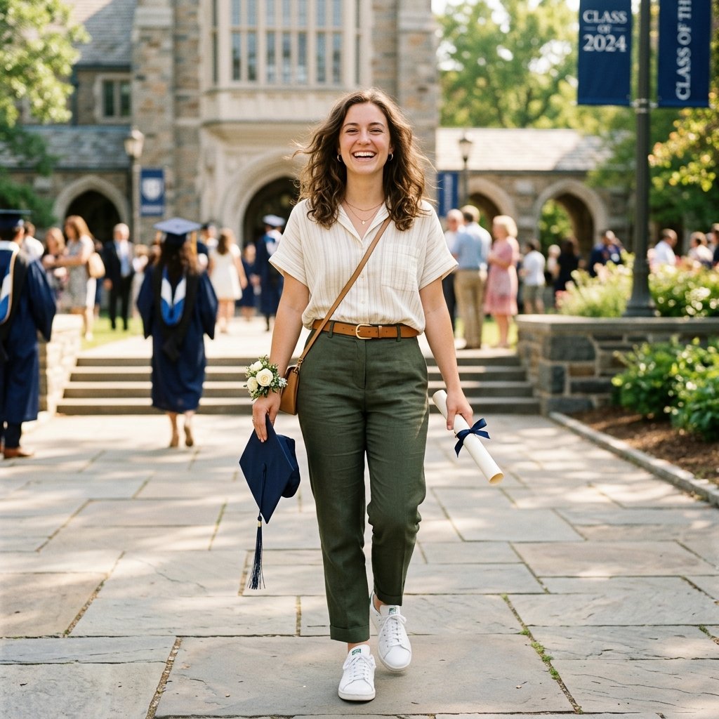 Casual Graduation Outfit Ideas