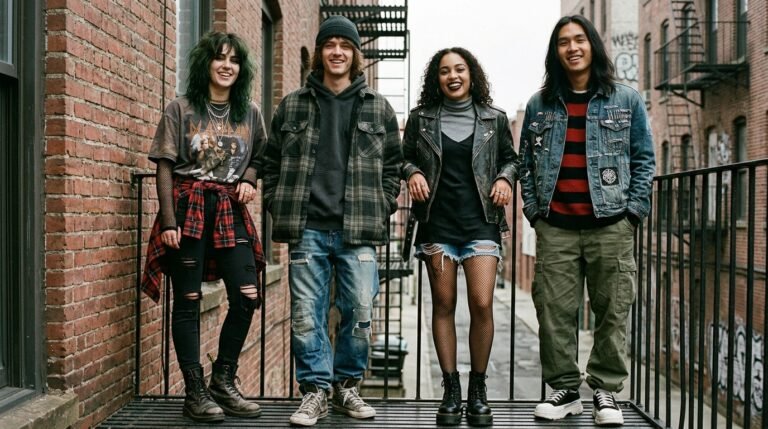 grunge style outfits