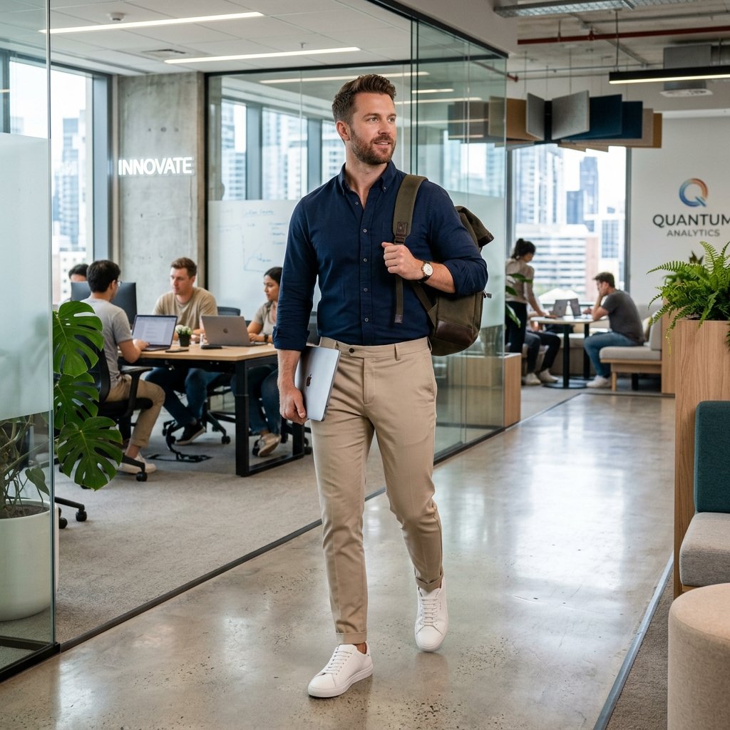 30 Fresh Business Casual Outfits Men Can Steal Today 18 Business Casual Outfit Ideas With Sneakers