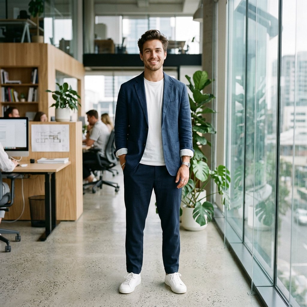 30 Fresh Business Casual Outfits Men Can Steal Today 2 Business Casual Blazer Outfit Ideas