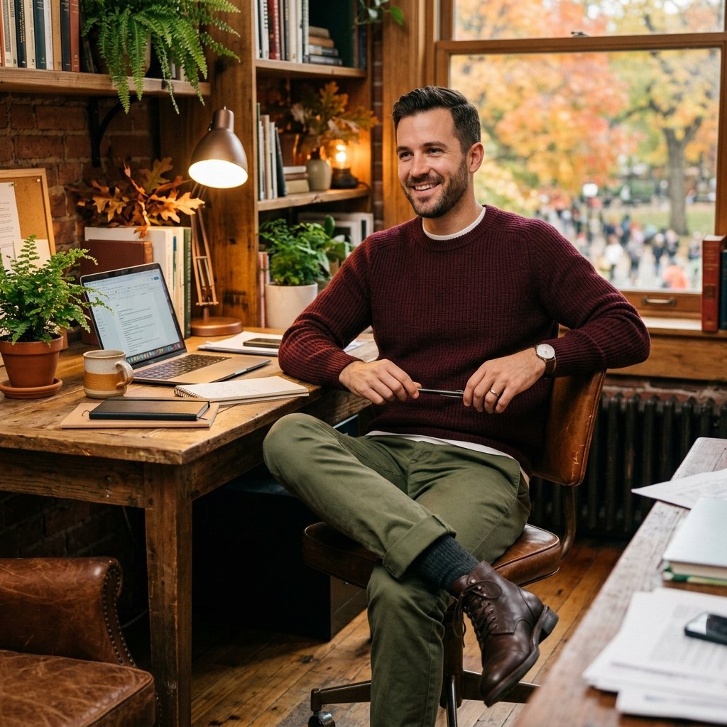 30 Fresh Business Casual Outfits Men Can Steal Today 3 Business Casual Chinos Outfit Ideas