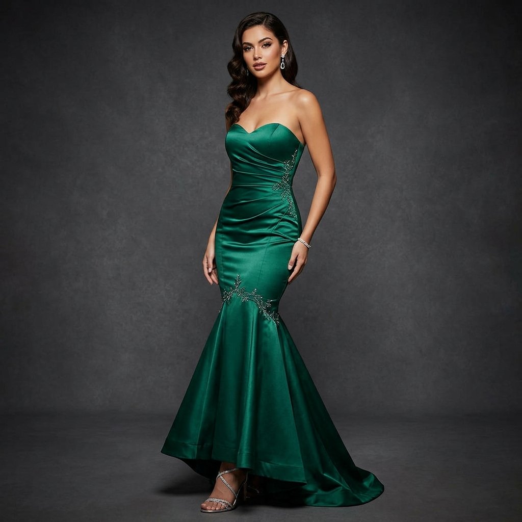 Mermaid Silhouette Hoco Dress