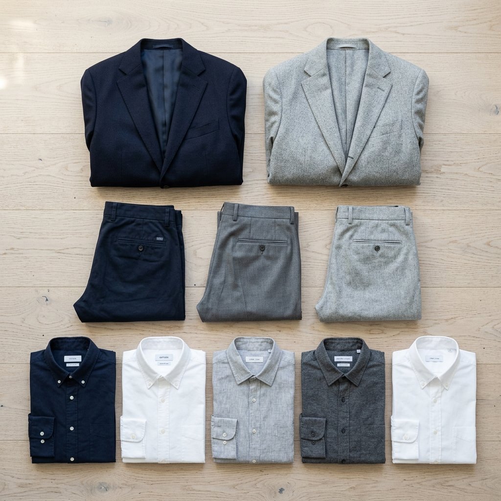 30 Fresh Business Casual Outfits Men Can Steal Today 13 Business Casual Capsule Wardrobe Ideas