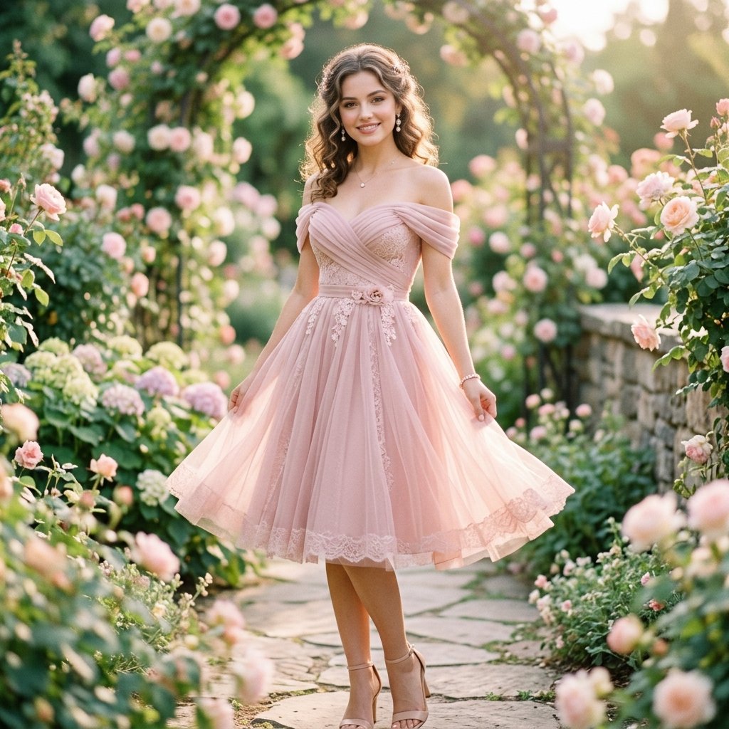 Off Shoulder Hoco Dress 