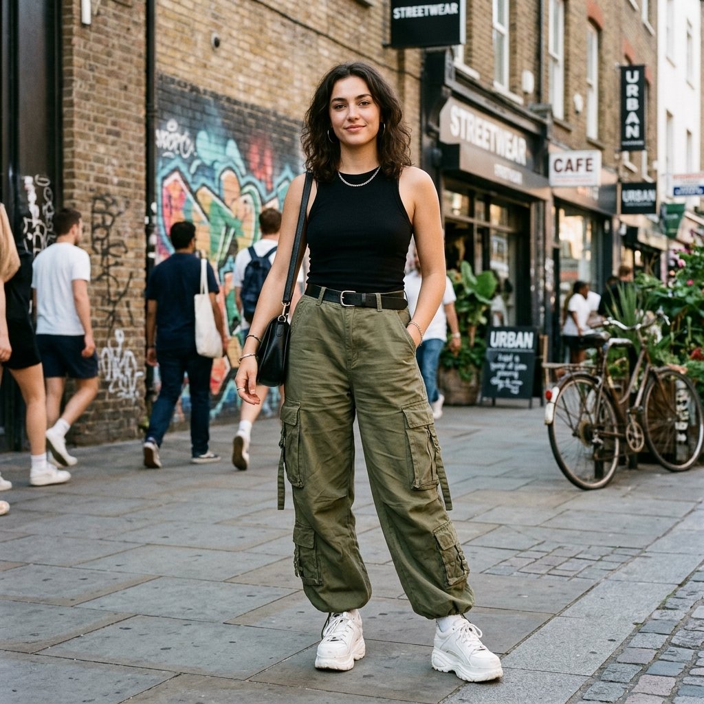 32 Best Baggy Pants Outfit Ideas for Every Vibe & Season 2 Baggy Cargo Pants Outfit Ideas