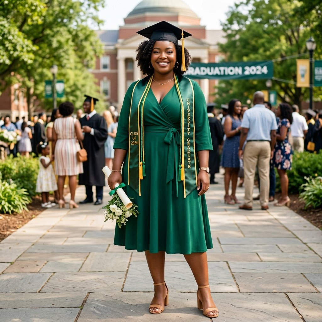 Plus Size Graduation Outfit Ideas