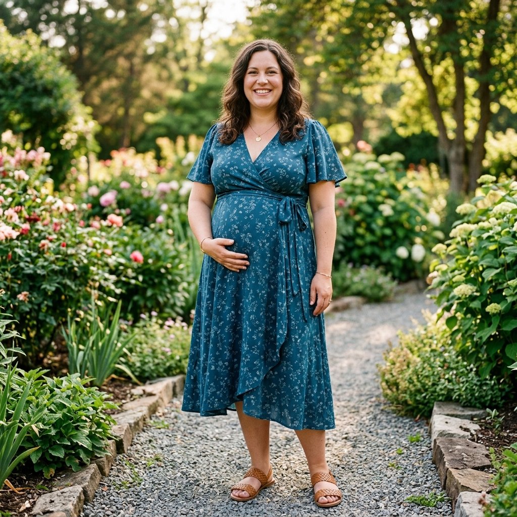 Plus Size Pregnancy Outfit Ideas