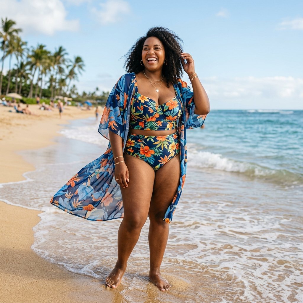 Plus Size Beach Outfit Ideas