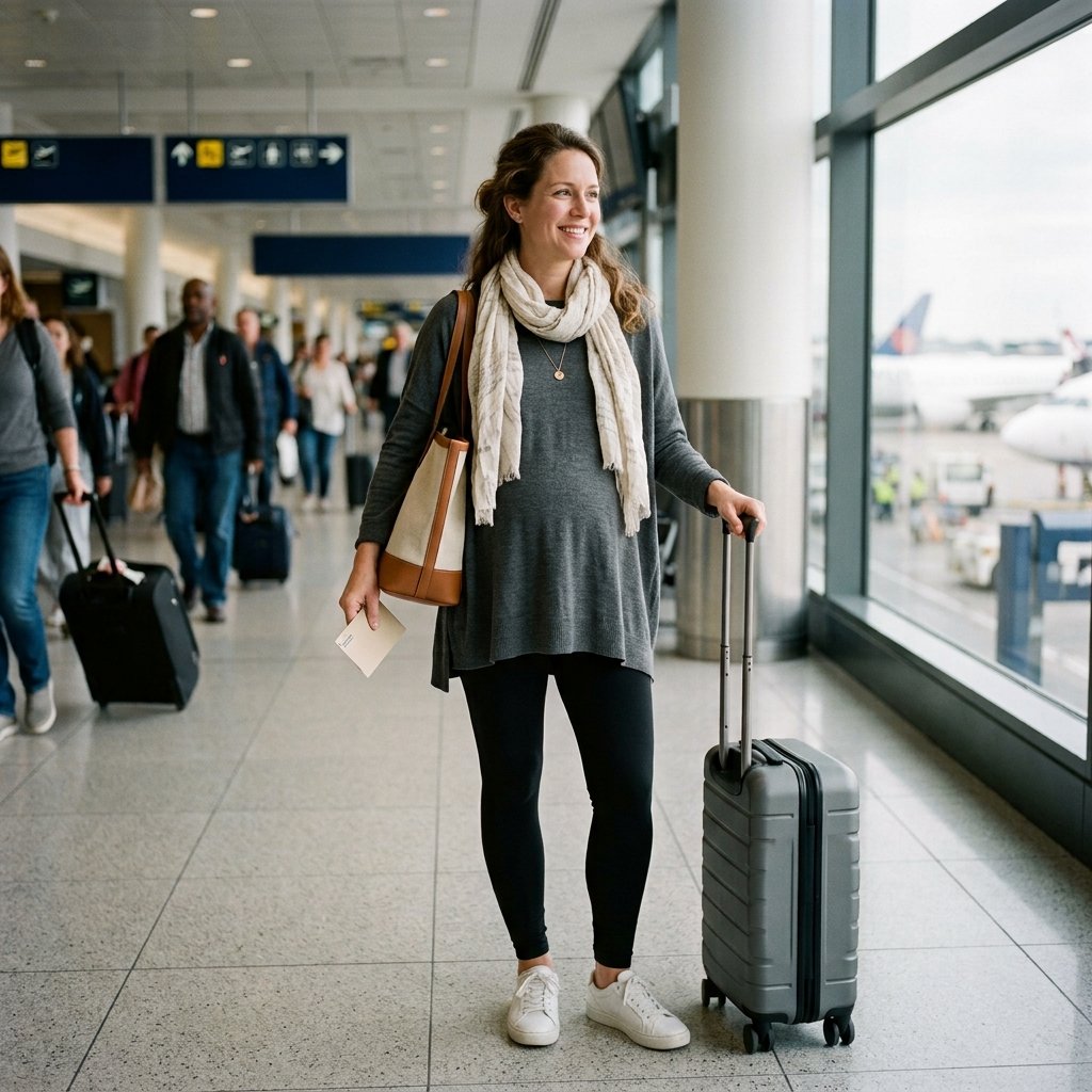 Travel Pregnancy Outfit Ideas