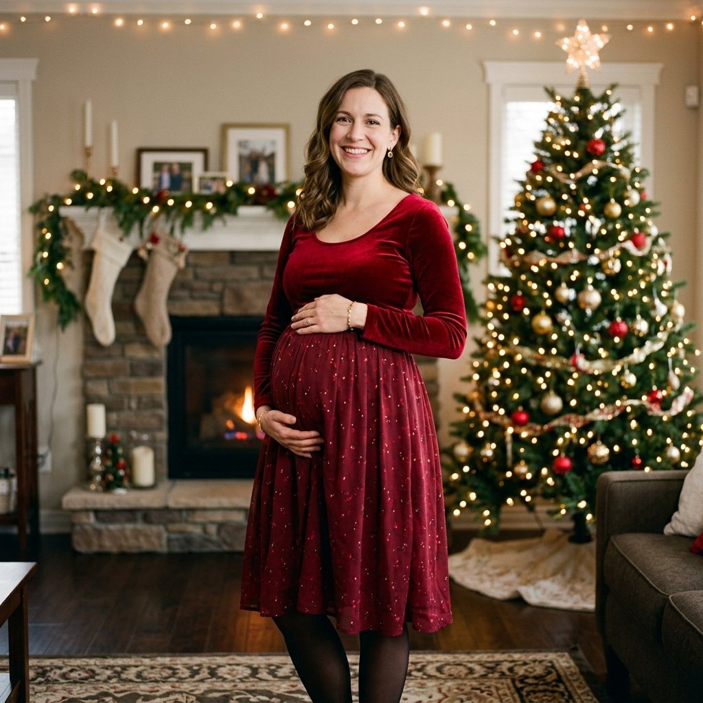 Holiday Pregnancy Outfit Ideas