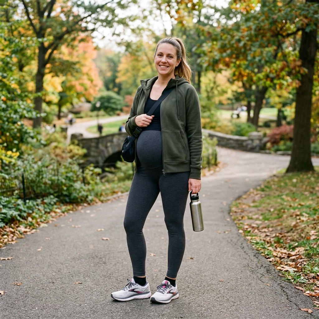 Athleisure Pregnancy Outfit Ideas