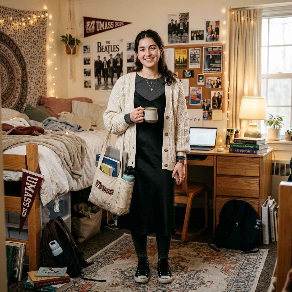 Dorm-to-Class Back to School Outfit Ideas