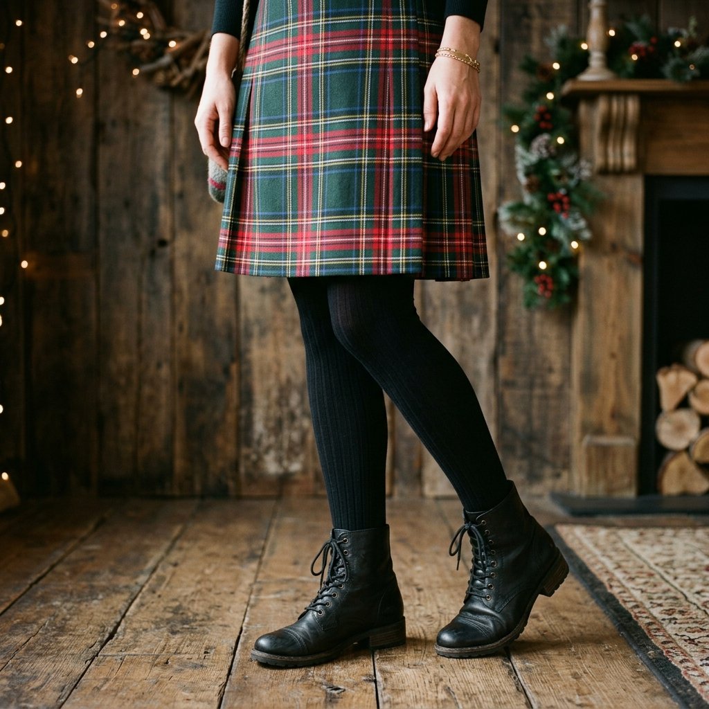 Plaid and Tartan Outfit Ideas