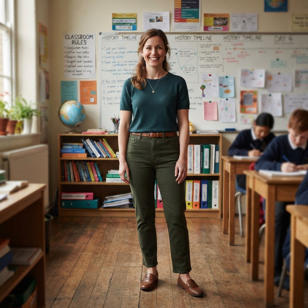 Cute Teacher Outfit Ideas: 31 Looks Worth Pinning Today 26 Budget-Friendly Teacher Outfit Idea
