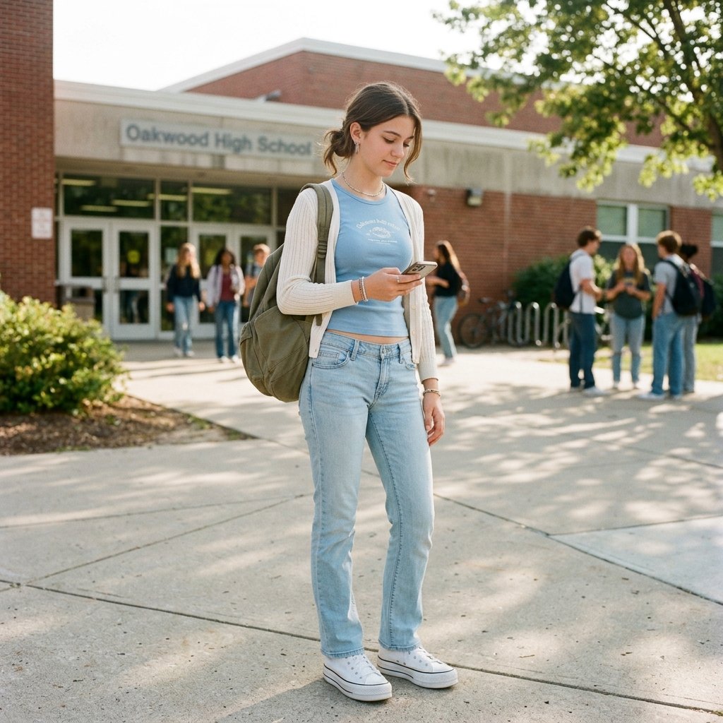 Baby Tee Back to School Outfit Ideas