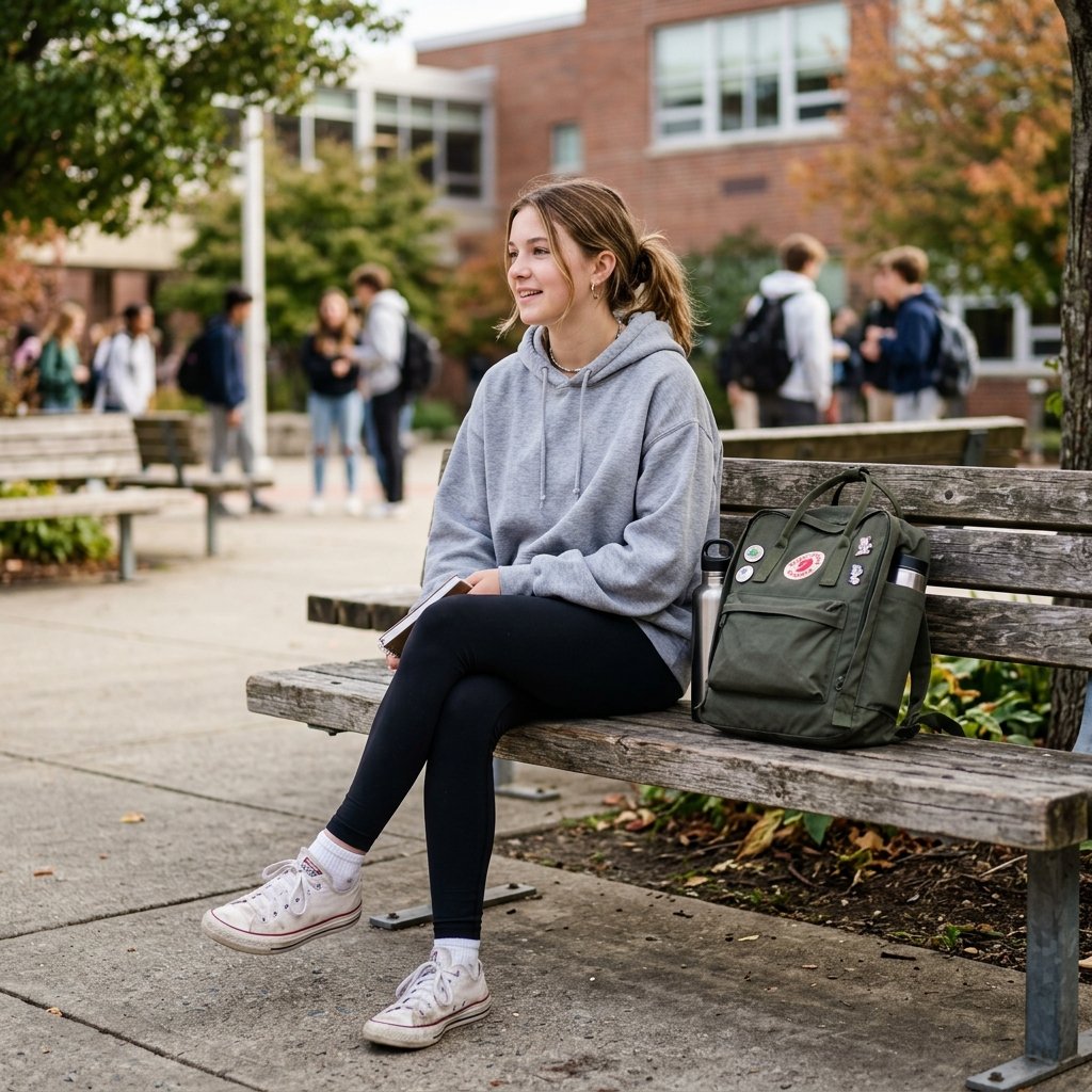 Oversized Hoodie Back to School Outfit Ideas